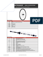 Bontrager Wheel 2019roadaeolusxxx2tlrclincherrear