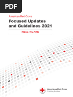 American Red Cross Focused Updates and Guidelines 2021