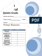 5to Grado Bimestre - 1