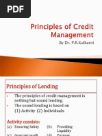 Ch2 Principles of Credit Management