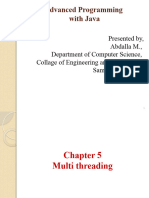 Chapter 5 Multi-Threading