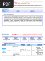 Unidad Didáctica #3 - Tutoria - 1ro y 2do