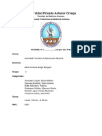 Informe I - Act, Formativa UPAO