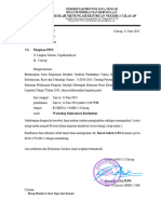 Surat Permohonan Peserta Workshop Sinkronisasi Kurikulum