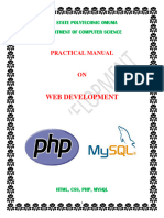 Web Development Manual