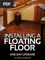 Installing A Floating Floor One-Day Upgra - Mark Johanson