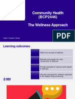 The Wellness Approach