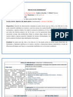 2 Proyecto de Aprendizaje Leer Bien para Escribir Mejor