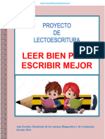 1 Proyecto de Lectoescritura Leer Bien para Escribir Mejor-1