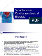 Adaptaciones Cardiovasculares Al Ejerciciob