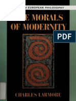 The Morals of Modernity - Larmore, Charles E - 1996 - Cambridge (England) New York - Cambridge University Press - 9780521497725 - Anna's Archive