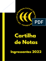 Cartilha de Notas - Engenharia Civil Poli USP 2022