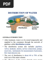 Distribution of Water