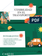 Accesibilidad en El Transporte