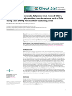 2024 Record of Northern Barracuda, Sphyraena Ensis Jordan & Gilbert