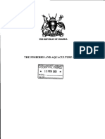 Uganda Fisheries and Aquaculture Act, 2022