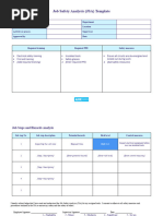 Job Safety Analysis and Procedure