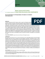 Corpos Negros Nos Estudos Publicados em Psicologia Do Esporte