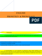 Phonetics &phonlogy 2023