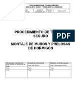 Dpr-pts-004 Montaje de Muros y Pre Losas de Hormigón