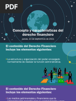 Concepto y Características Del Derecho Financiero II