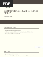 Primary Health Care in South Africa Sv4-2024