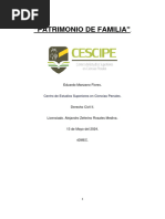 Tarea 1 Derecho Civil 2 Patrimonio Familiar EMF