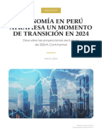 Economia en Peru Atraviesa Un Momento de Transicion en 2024