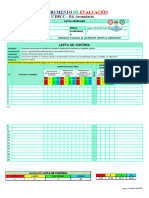 2° Instrumento de Evaluación - Lista de Control - Eda1 - Sesión7 - DPCC