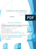 Espacios Vectoriales