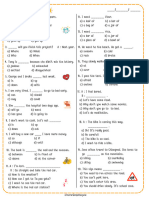 English Test 6