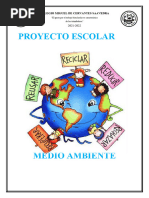 Proyecto Cuidado Del Medio Ambiente