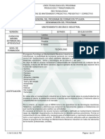 Tecnolgo en Mantenimiento Mecanico Industrial