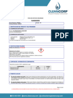 Hoja de Seguridad Blanqueador Cleancorp