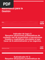 Il2-Tema 5 - Ecuación Cuadrática