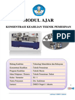 PDF Modul Ajar Teknik Pemesinan Pembubutan Muka Dan Rata Fase F - Compress