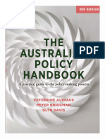 The Australian Policy Hanbook