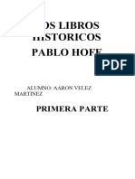 Cuestionario Libros Historicos Pablo Hoff