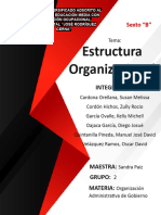 ESTRUCTURA ORGANIZACIONAlL