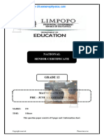 LP Maths Grade 12 Pre JUNE 2024 P2 and Memo