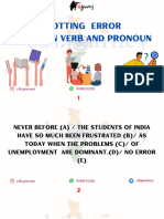 Pronoun + Verb - Test