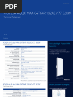 AQQK MAA 64T64R 192AE n77 320W Datasheet