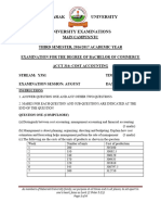 Acct 314 - Cost Accountng