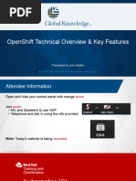 OpenShift Technical Overview & Key Features