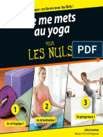 Je Me Mets Au Yoga Pour Les Nuls (Julia Lemetais)