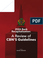 Review of CBN's Guidelines On Banks Recapitalization