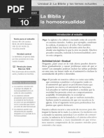 Lec 10 - La Biblia y La Homosexualidad (5 de Noviembre)