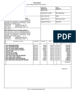 Tax Invoice: Cash / Memo Invoice Cum Challan