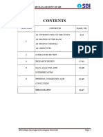 Report Sbi Cash Management