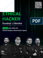 Ethical Hacking Online Course Brochure